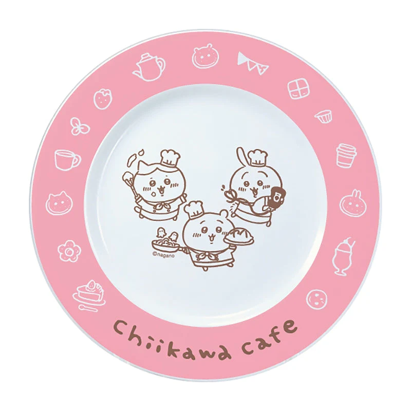 ちいかわカフェ リム付き皿【1会計 2個まで】