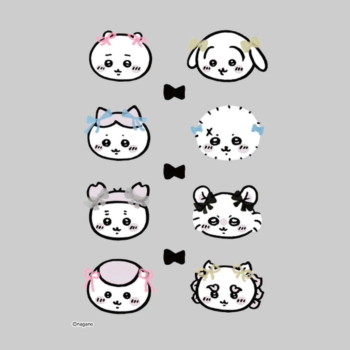 ちいかわ キャラぴた アイロンプリントシート①はがき7 - Image 4