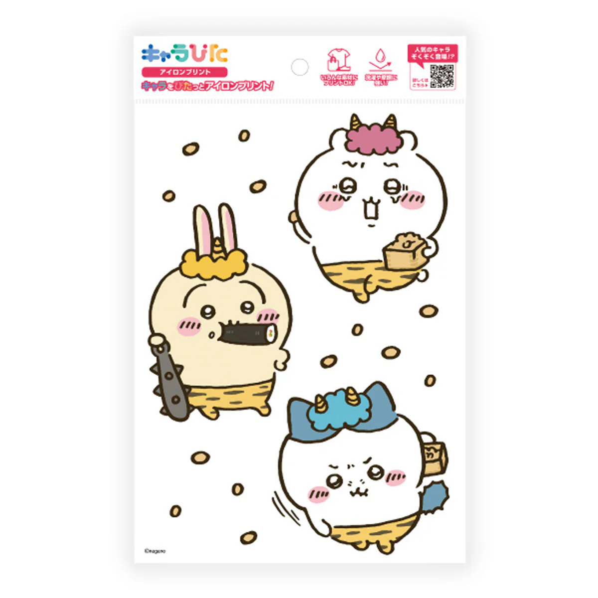 ちいかわ キャラぴた アイロンプリントシート①A51 - Image 3