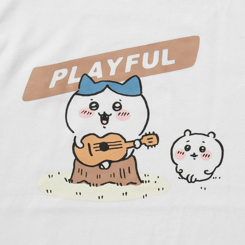 ちいかわ PLAYFUL Tシャツ ホワイト - Image 5