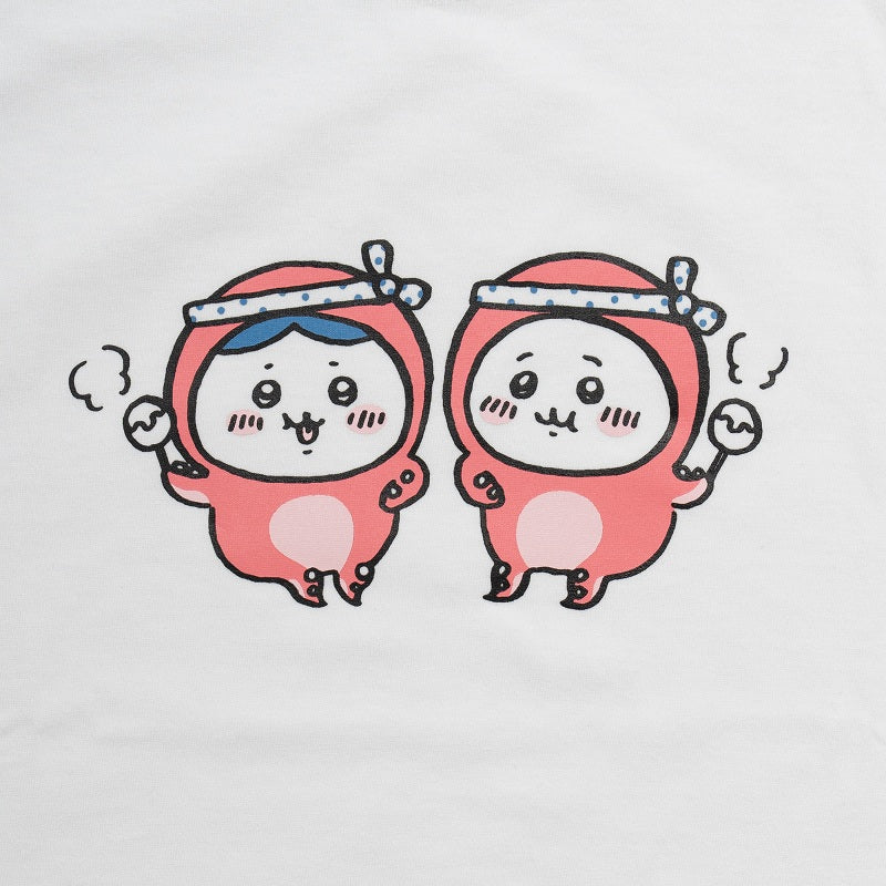ちいかわ タコヤキ Tシャツ ホワイト - Image 5