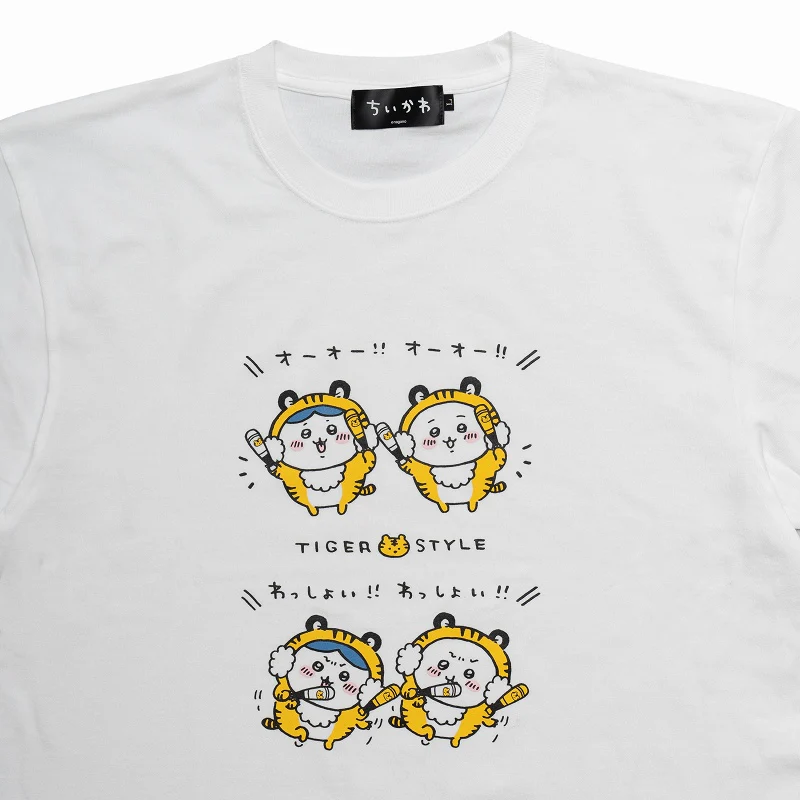 ちいかわ 虎 Tシャツ ホワイト - Image 5