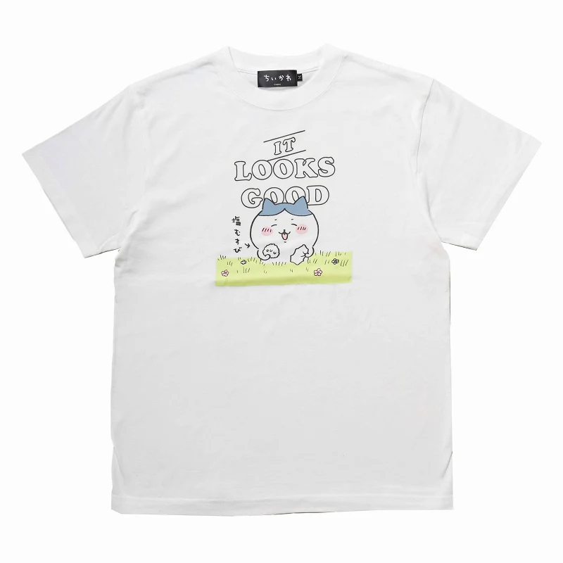 ちいかわ おむすび Tシャツ(ホワイト) - Image 2