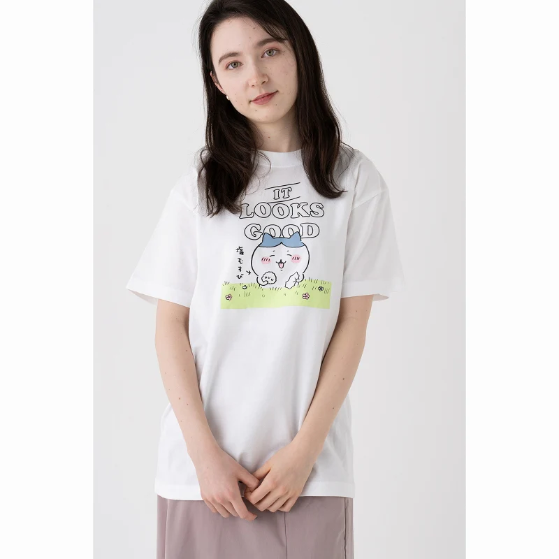 ちいかわ おむすび Tシャツ(ホワイト) - Image 4