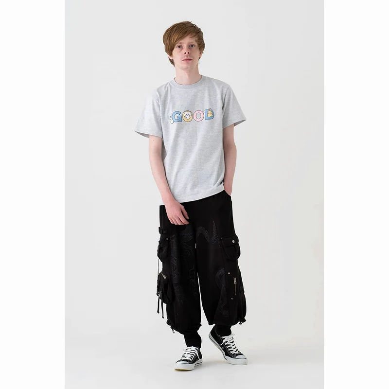 ちいかわ GOOD Tシャツ(アッシュ) - Image 3