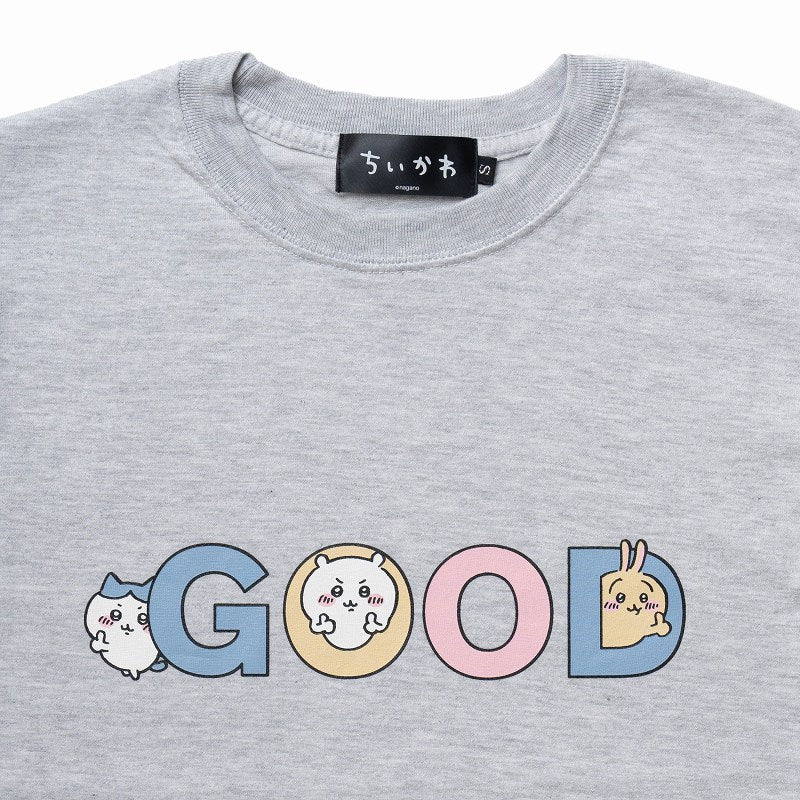 ちいかわ GOOD Tシャツ(アッシュ) - Image 8