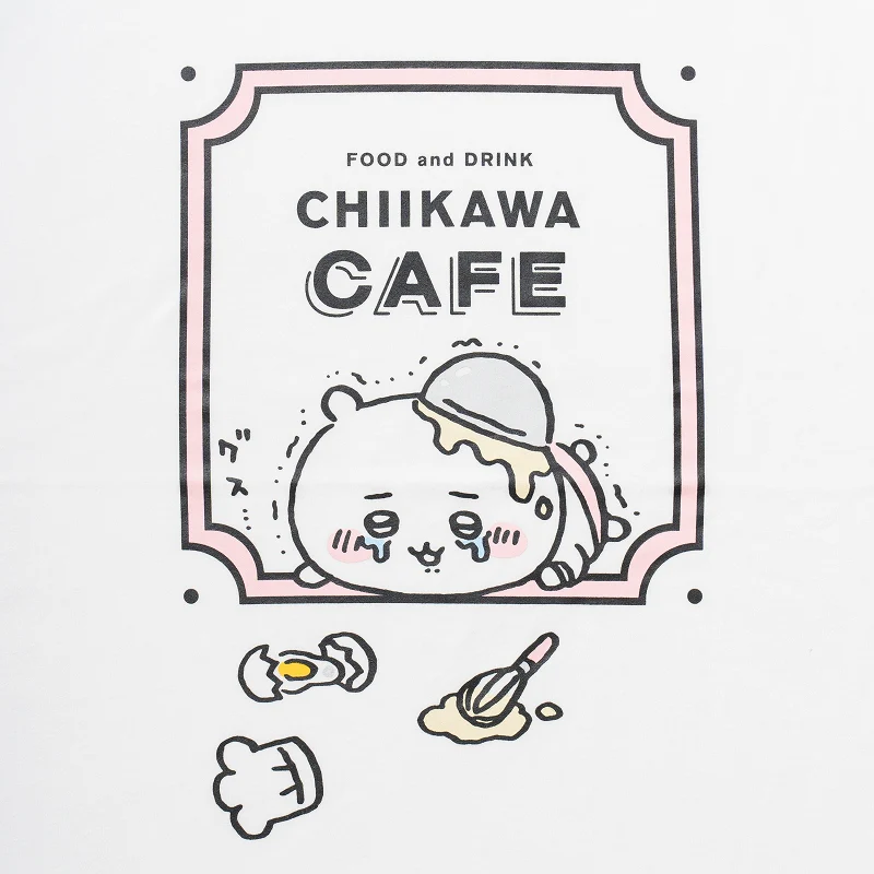 ちいかわ Cafe ビックTシャツ グス泣 ホワイト【１会計 各サイズ２点まで】 - Image 6
