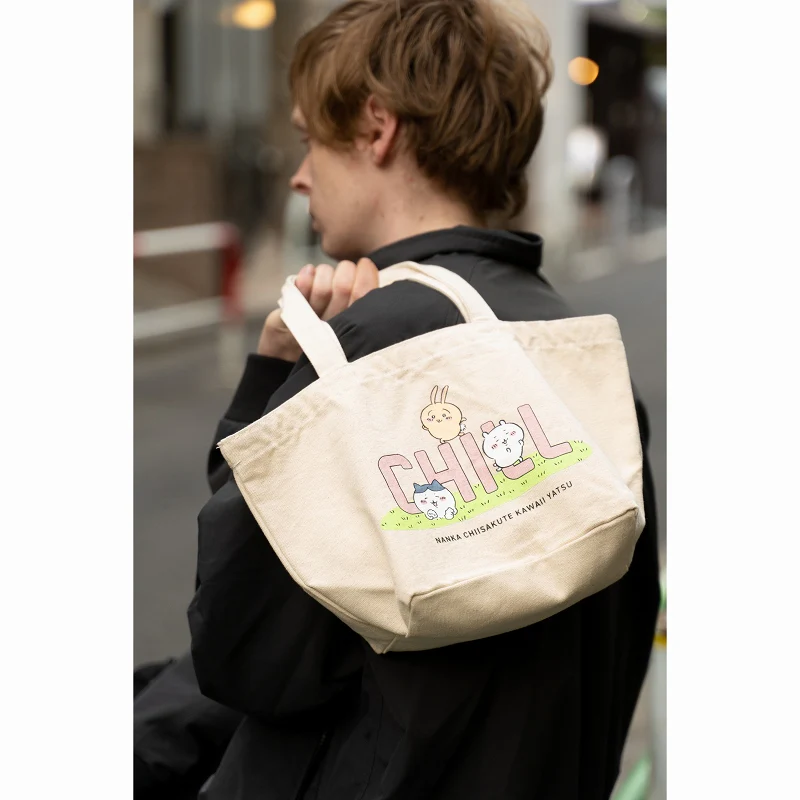 ちいかわ ランチトートバック CHILL（ナチュラル） - Image 6
