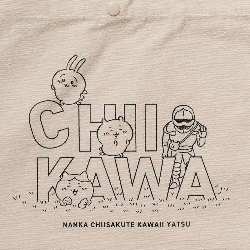 ちいかわ キャンバス サコッシュ 集合（ナチュラル） - Image 10