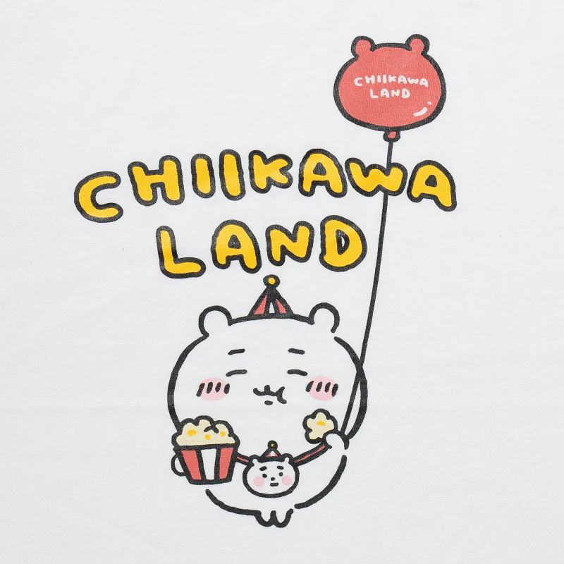 ちいかわらんど Tシャツ ポップコーン ホワイト - Image 5