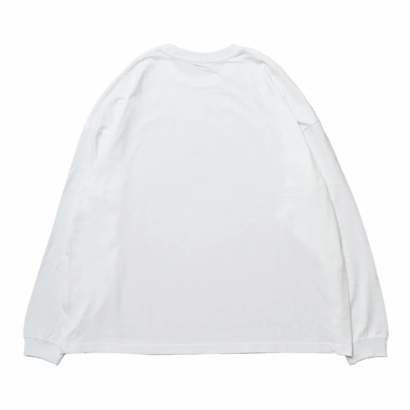 ちいかわ観光 ビックシルエットL/S Tシャツ 部屋で過ごす(ホワイト) - Image 9