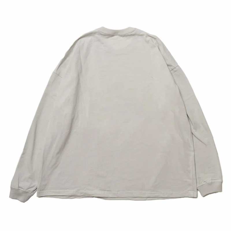 ちいかわ観光 ビックシルエットL/S Tシャツ うさぎスノボ(グレー) - Image 10