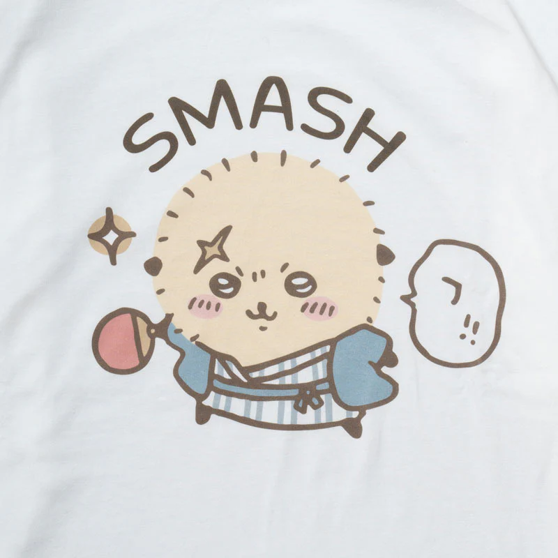 ちいかわ観光 ビックシルエットL/S Tシャツ スマッシュ(ホワイト) - Image 10