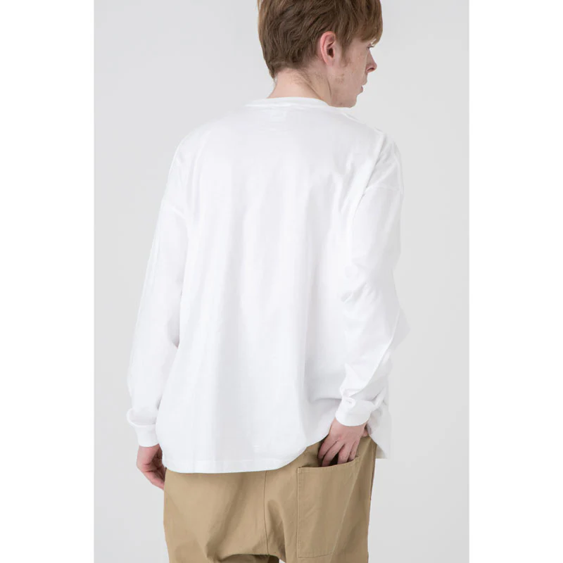ちいかわ観光 ビックシルエットL/S Tシャツ スマッシュ(ホワイト) - Image 6