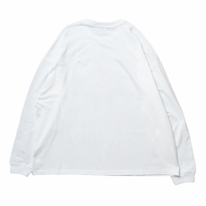ちいかわ観光 ビックシルエットL/S Tシャツ スマッシュ(ホワイト) - Image 8