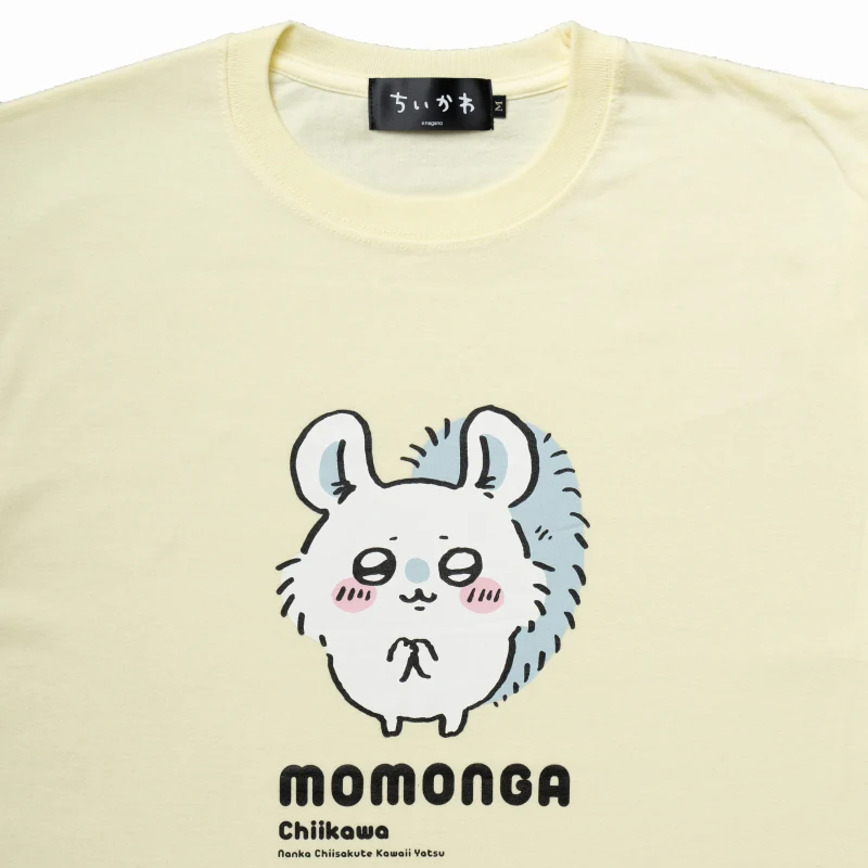 ちいかわ Tシャツ モモンガ フロストイエロー - Image 6