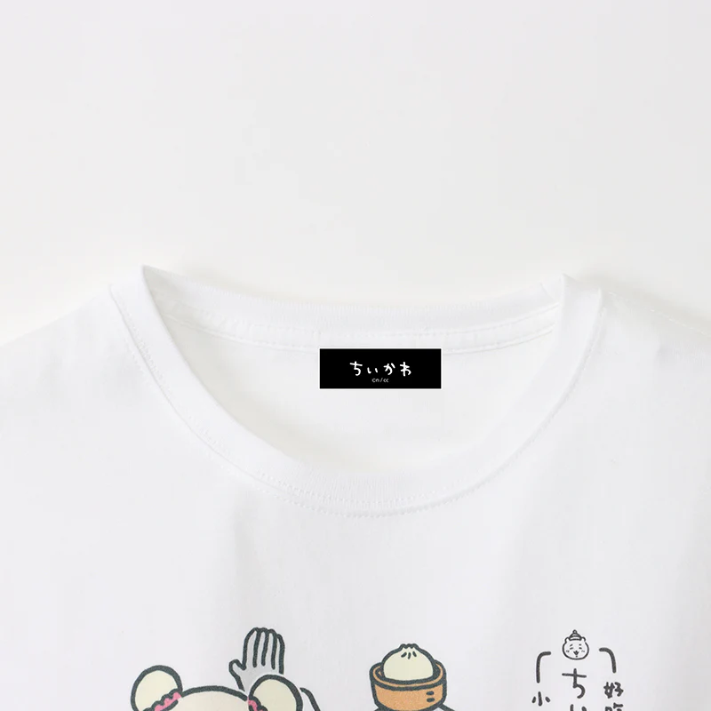 ちいかわ飯店 ビックTシャツ 飯店大集合 ホワイト - Image 3