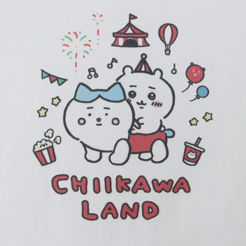 ちいかわらんど Tシャツ ちいかわらんど2022 ホワイト - Image 3