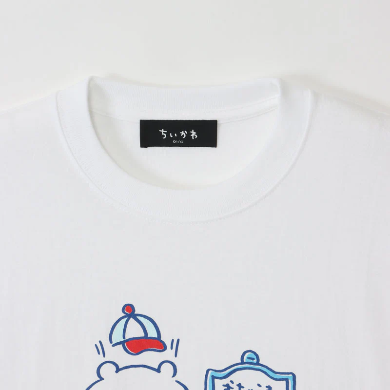 ちいかわ ワクワクゆうえんち Tシャツ 300分待ち ホワイト - Image 6