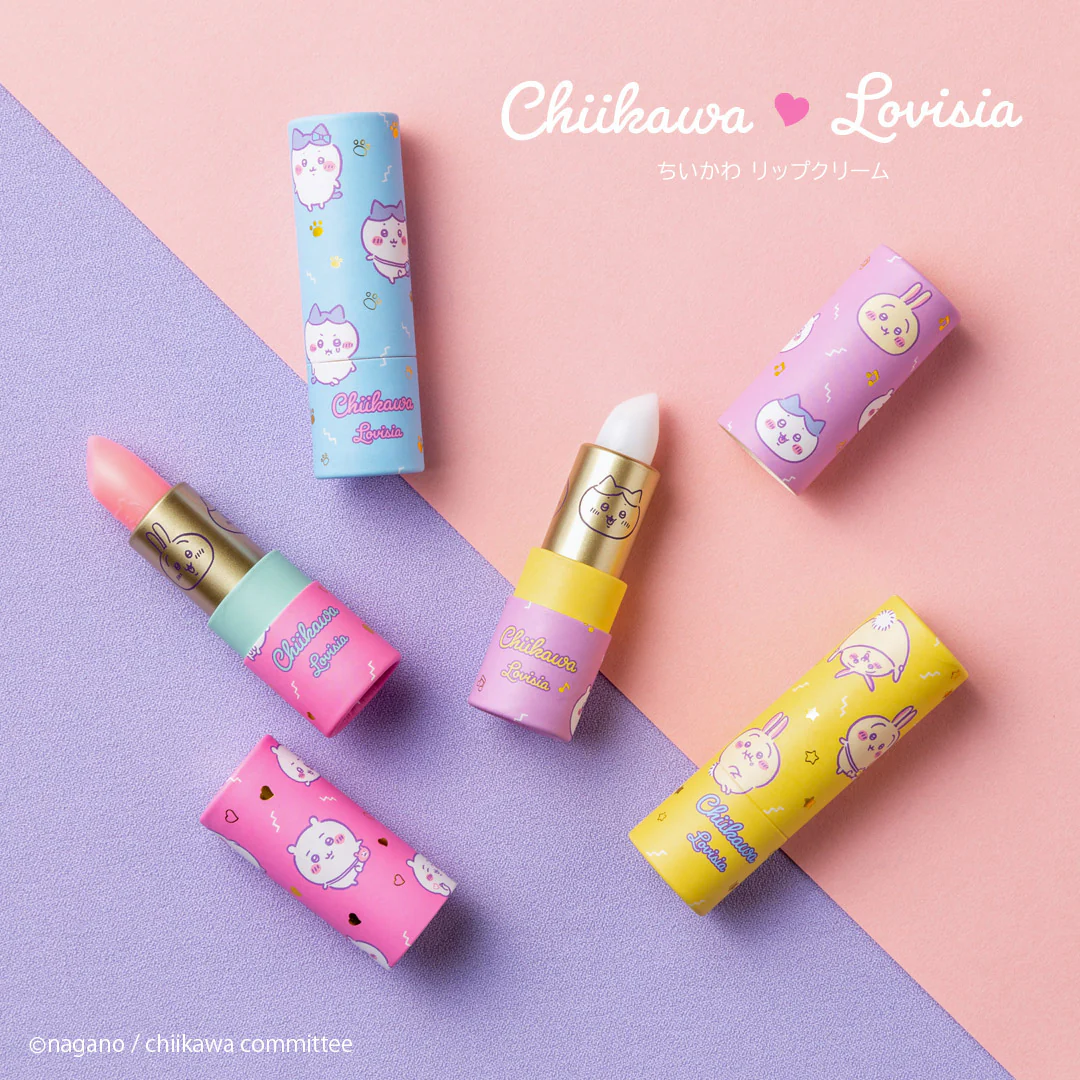 ちいかわ Lovisia リップクリーム（ちいかわ＆ハチワレ＆うさぎ） - Image 3
