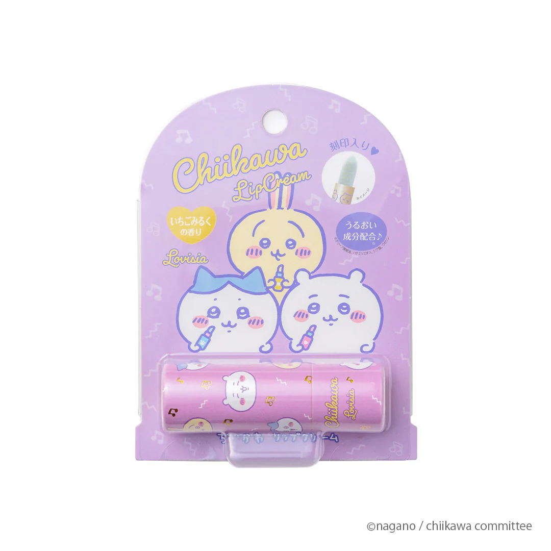ちいかわ Lovisia リップクリーム（ちいかわ＆ハチワレ＆うさぎ） - Image 4