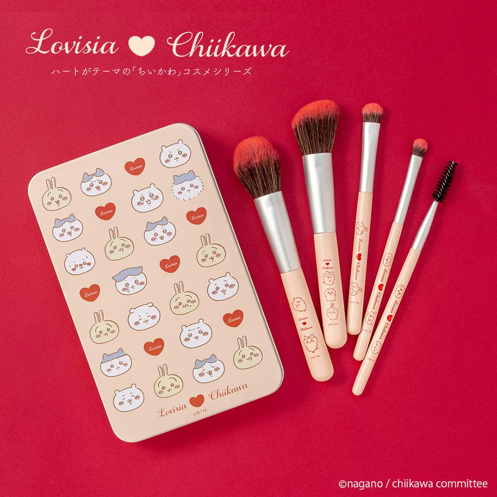 ちいかわ Lovisia メイクブラシセット - Image 2