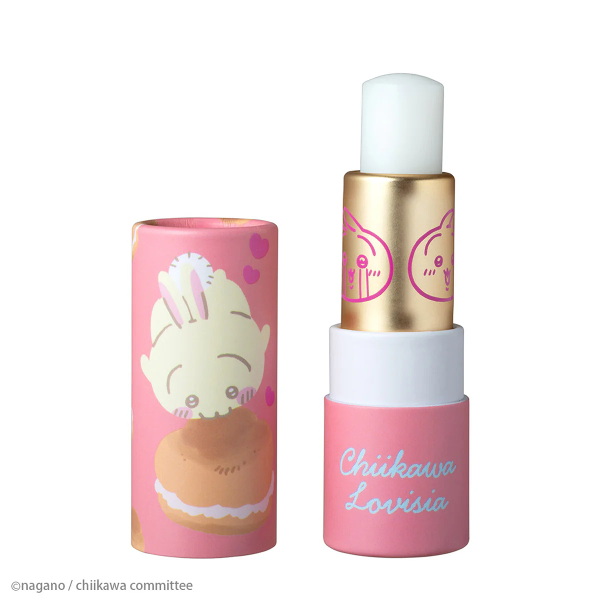 ちいかわ Lovisia リップクリーム(大集合うさぎ) - Image 2