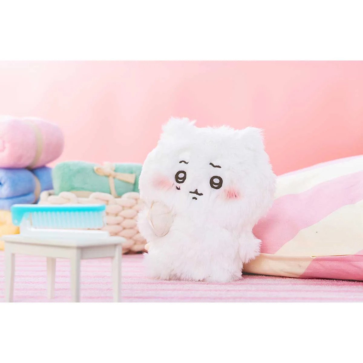 ちいかわ 増えちゃった毛量なちいかわぬいぐるみS - Image 2