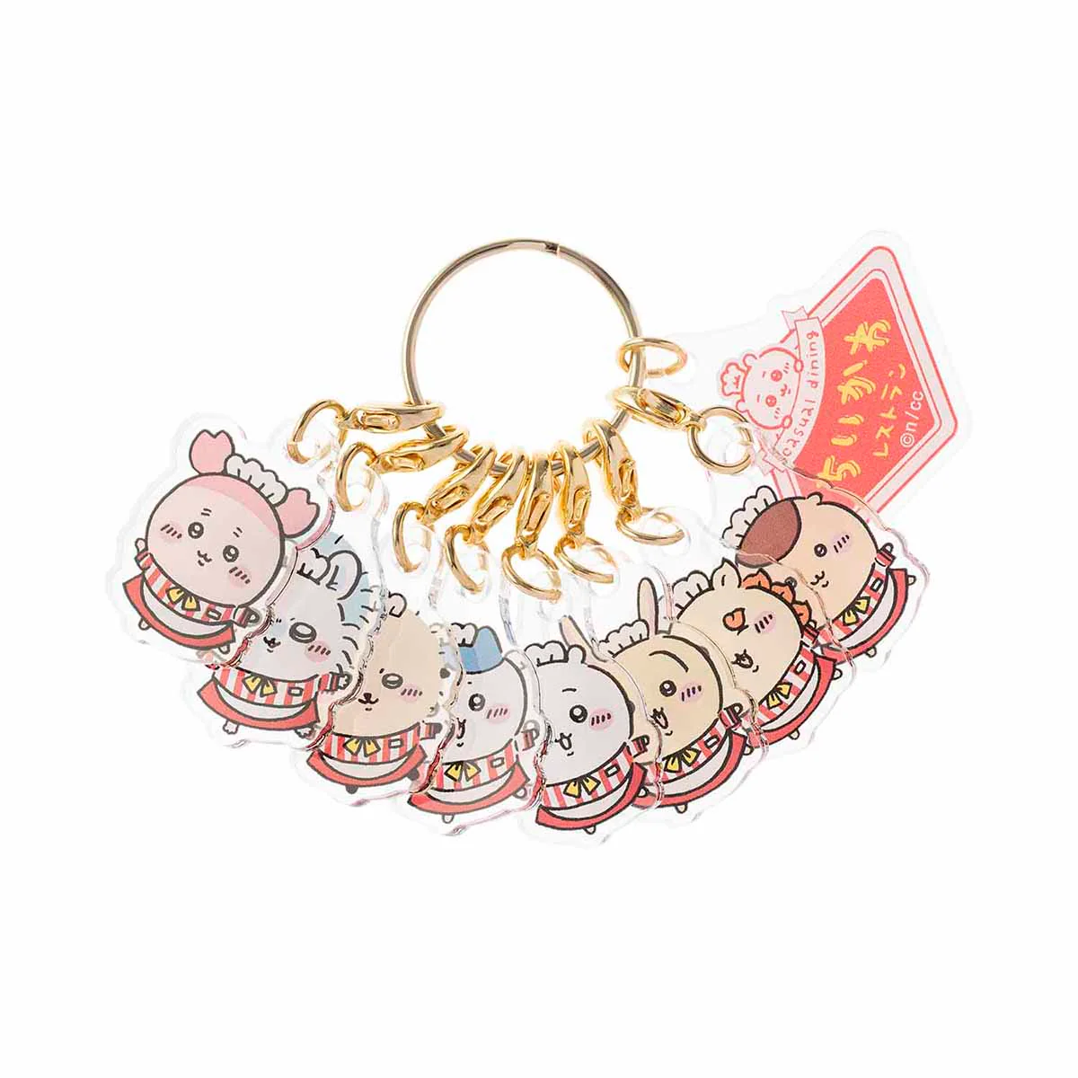 ちいかわ ちいかわレストラン ホールスタッフ集合!なアクリルチャーム - Image 3