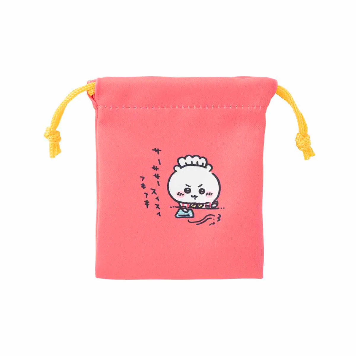 ちいかわ ちいかわレストラン 2個セットミニ巾着（やるかッ） - Image 4