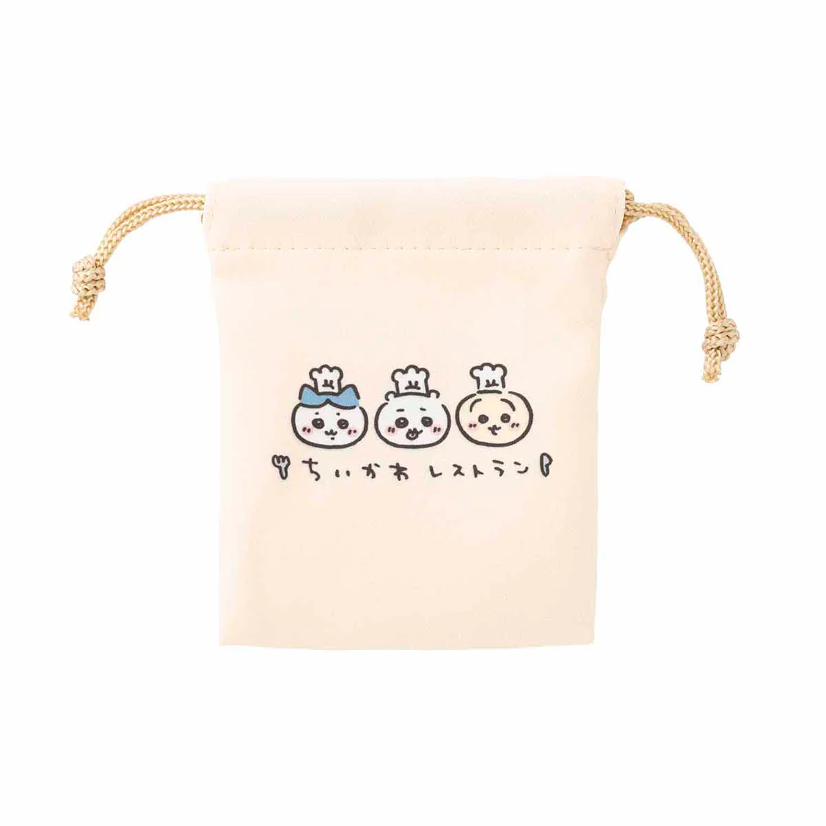 ちいかわ ちいかわレストラン 2個セットミニ巾着（長ボウシ） - Image 4