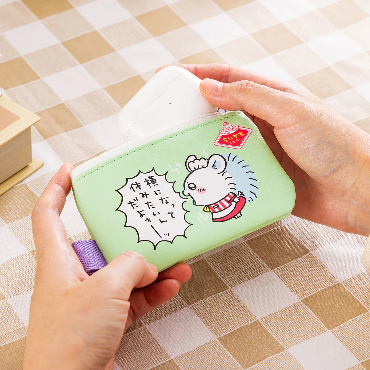 ちいかわ ちいかわレストラン 2個セットポーチ（ちっちゃいみんな） - Image 2