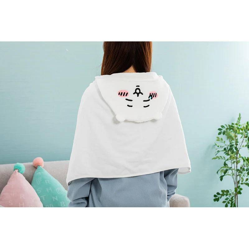 ちいかわ フード付きバスタオル（ちいかわ） - Image 3