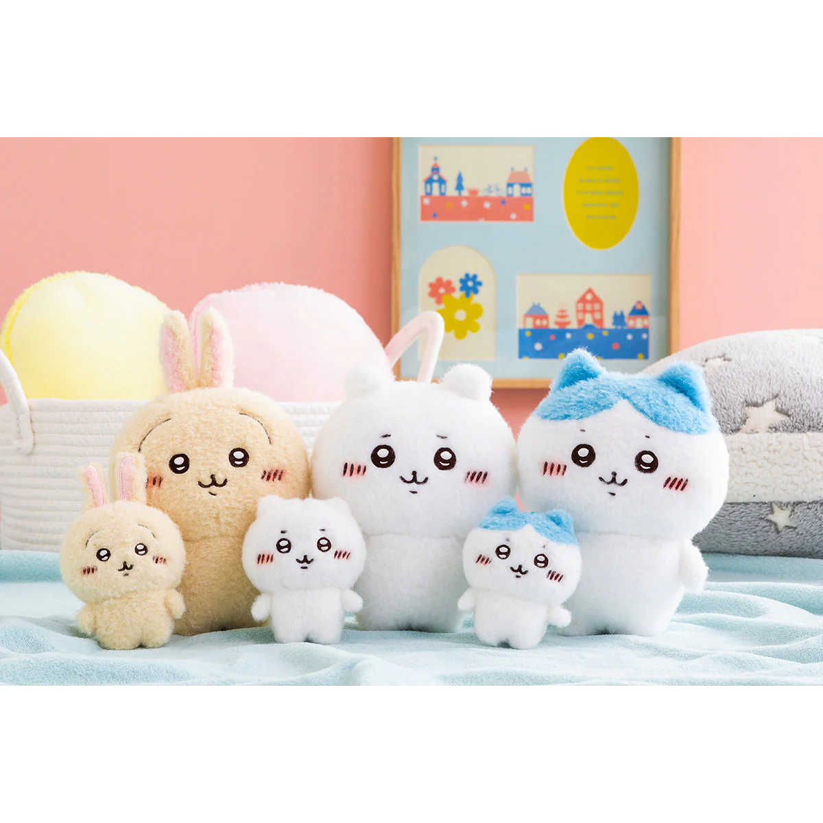 ちいかわ ほわほわぬいぐるみS（立ちポーズハチワレ） - Image 3