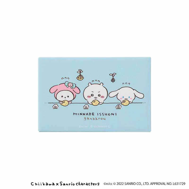 ちいかわ×サンリオキャラクターズ スクエアマグネット（シール貼り） - Image 3