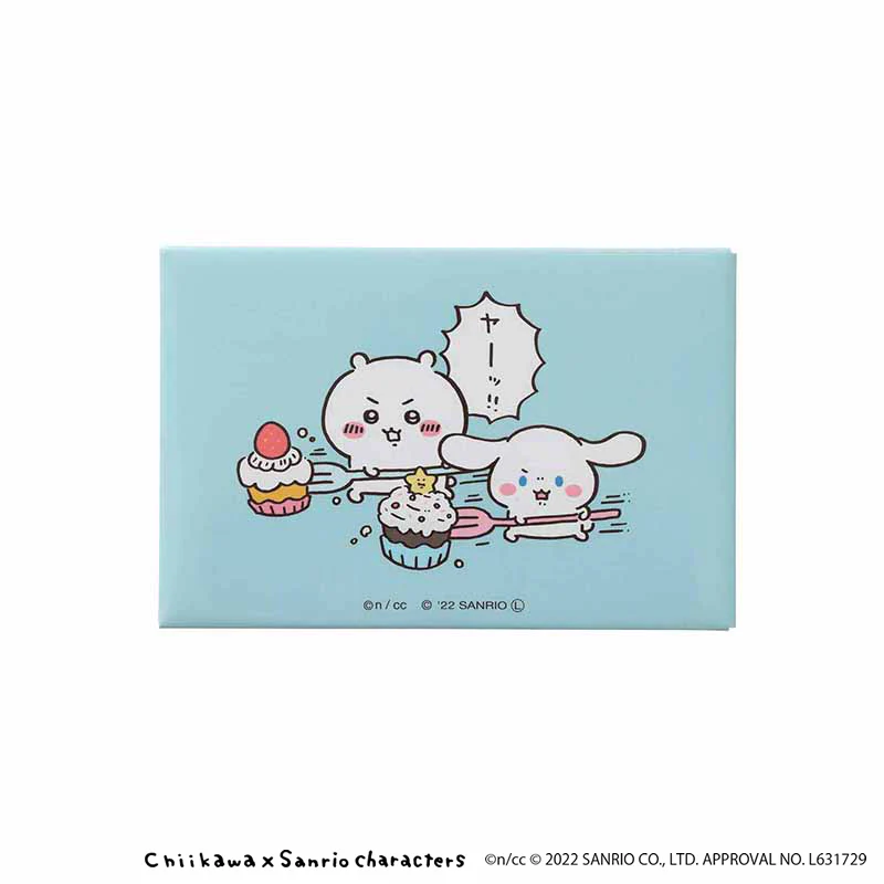 ちいかわ×サンリオキャラクターズ スクエアマグネット （ヤーッ） - Image 3