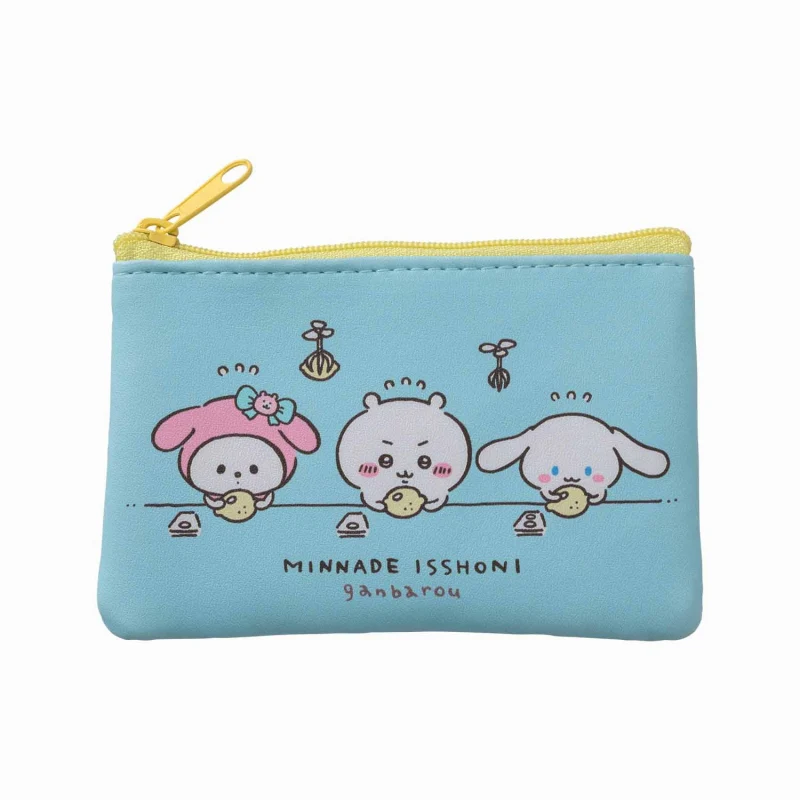 ちいかわ×サンリオキャラクターズ 2個セットポーチ（ポムポムプリン×ちいかわ） - Image 5