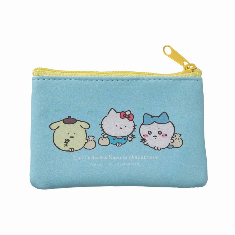 ちいかわ×サンリオキャラクターズ 2個セットポーチ（ポムポムプリン×ちいかわ） - Image 6