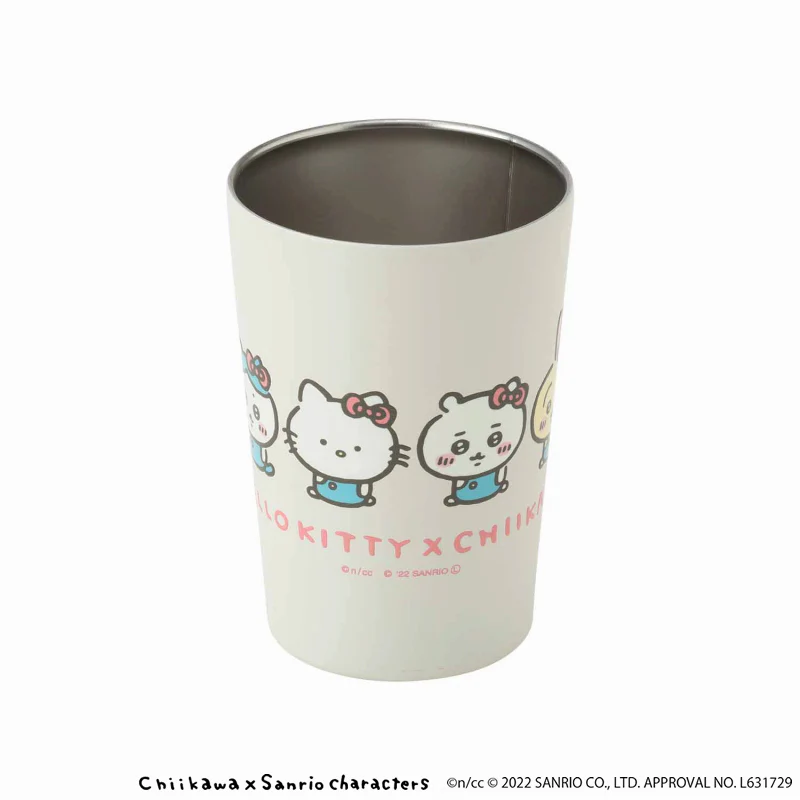 ちいかわ×サンリオキャラクターズ コンビニドリンクも入る保冷・保温タンブラー（ハローキティ×ちいかわ） - Image 4
