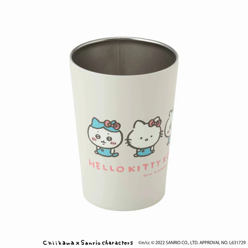 ちいかわ×サンリオキャラクターズ コンビニドリンクも入る保冷・保温タンブラー（ハローキティ×ちいかわ） - Image 5