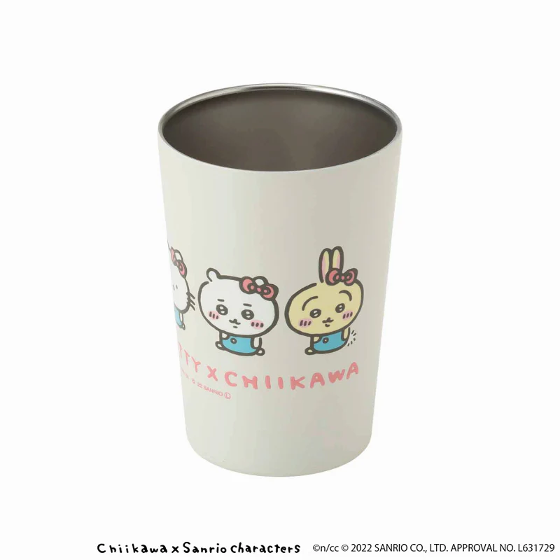 ちいかわ×サンリオキャラクターズ コンビニドリンクも入る保冷・保温タンブラー（ハローキティ×ちいかわ） - Image 6