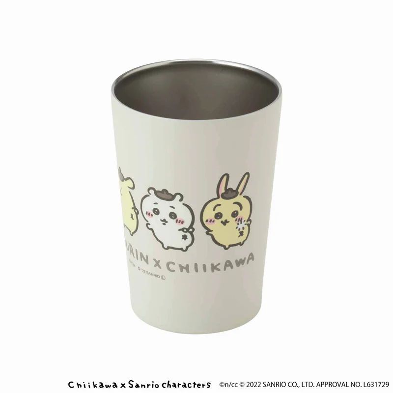 ちいかわ×サンリオキャラクターズ コンビニドリンクも入る保冷・保温タンブラー（ポムポムプリン×ちいかわ） - Image 6