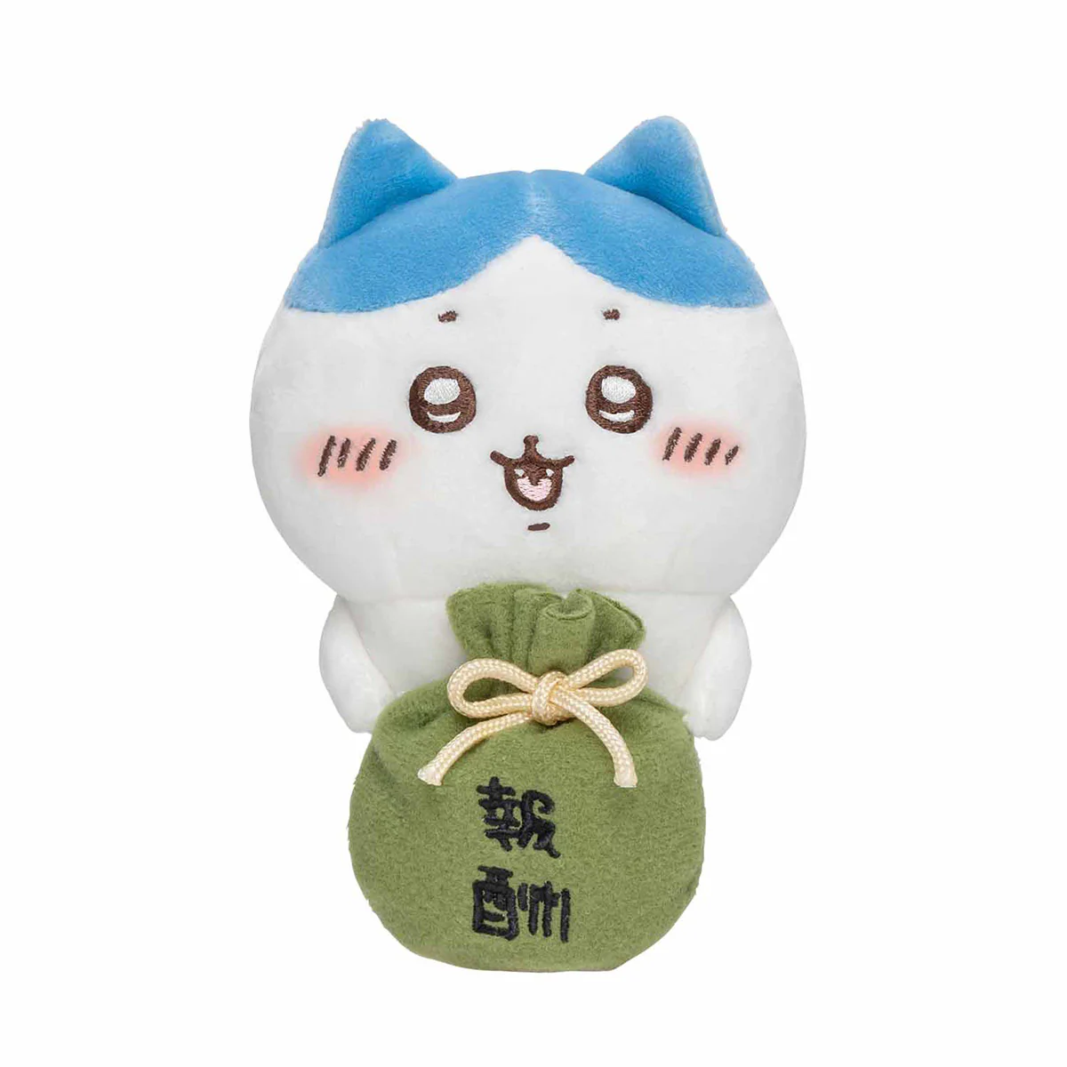 ちいかわ デスクトップから見守るひっかけぬいぐるみ（報酬袋ハチワレ） - Image 3
