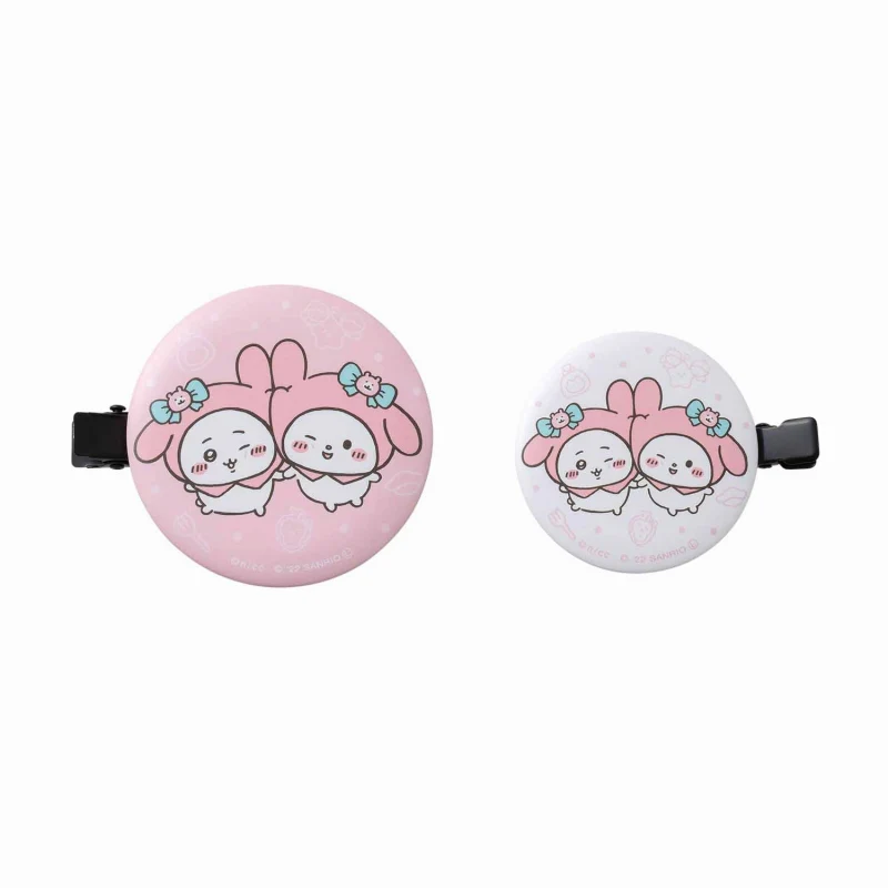ちいかわ×サンリオキャラクターズ カンカン前髪クリップ（ちいかわ・マイメロディ） - Image 4