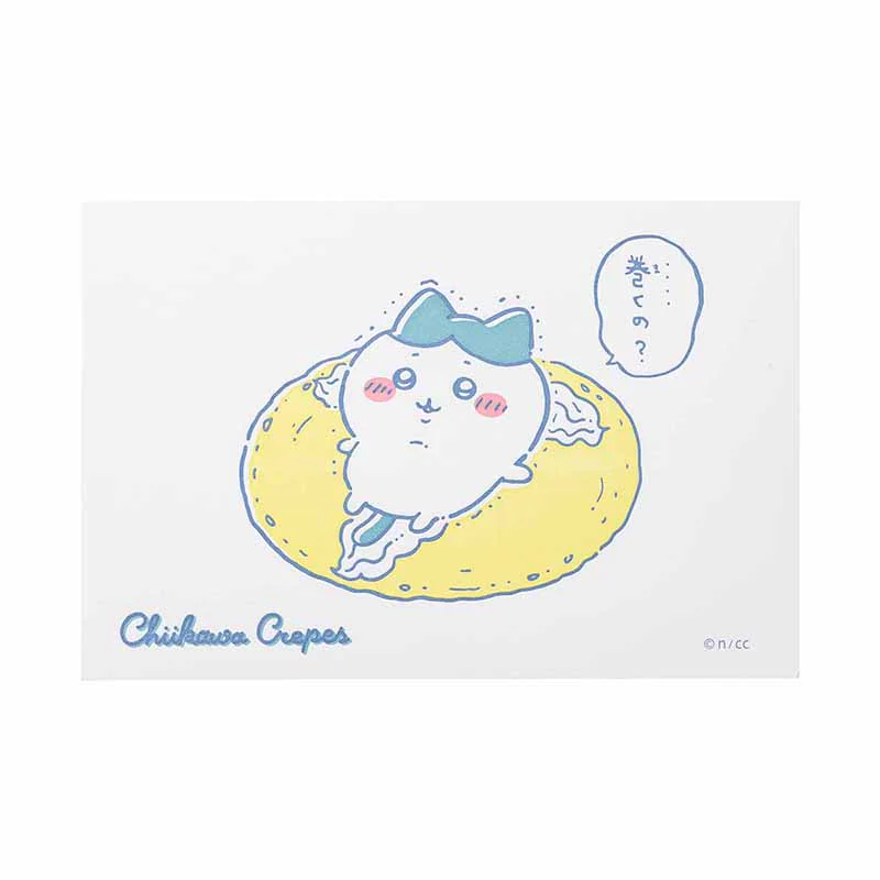 ちいかわクレープ 活版カード（巻くの？） - Image 3