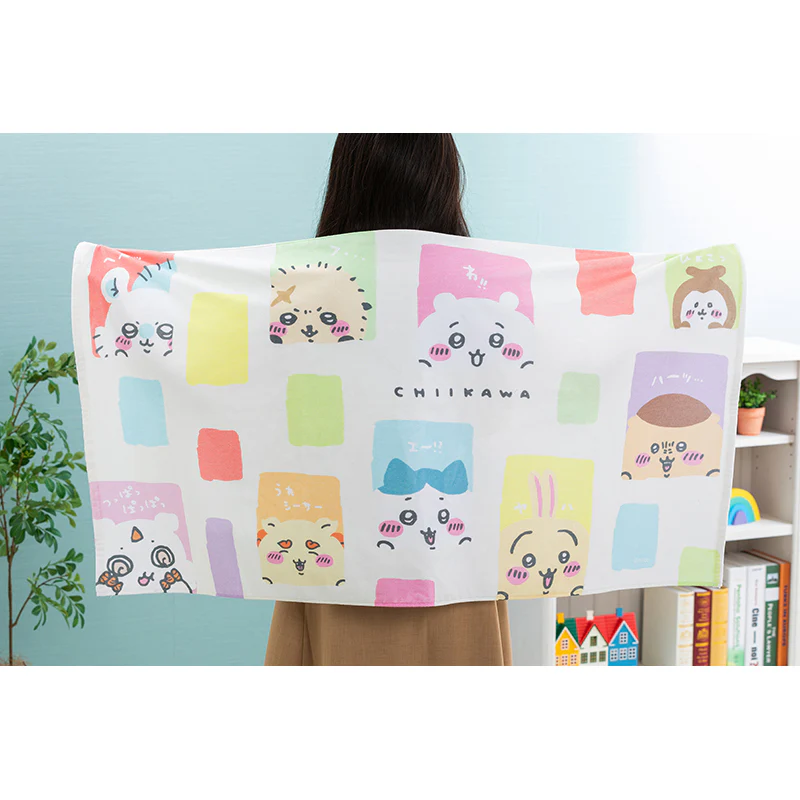 ちいかわ ひょっこりのぞくバスタオル - Image 2