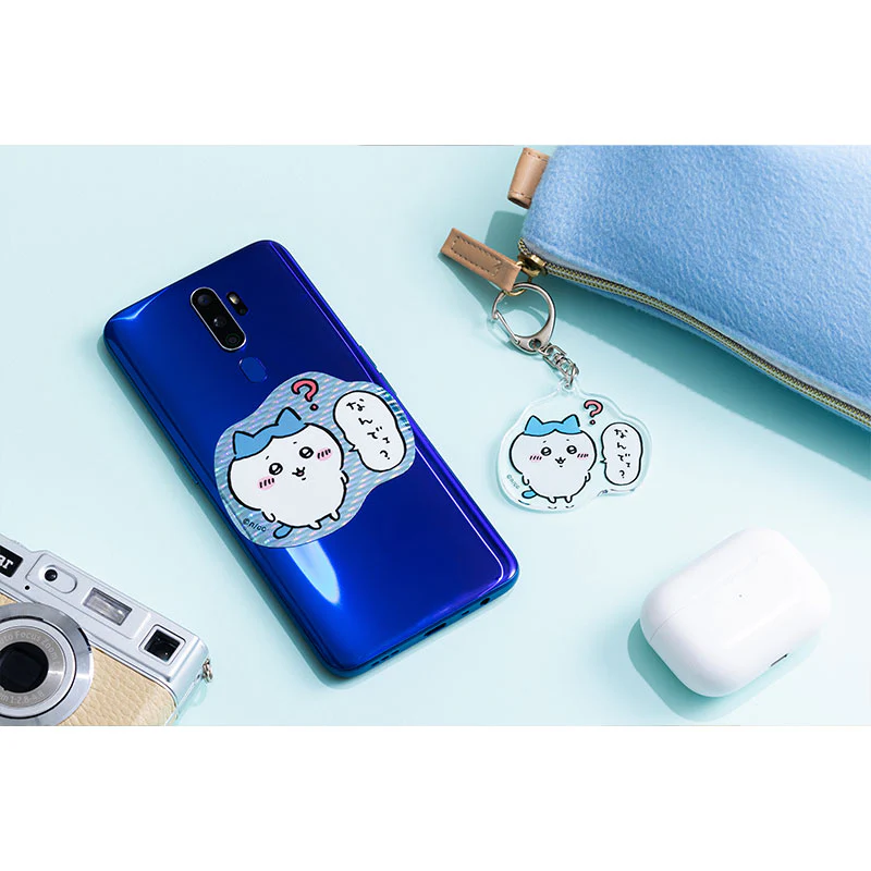 ちいかわ なんでェ？ハチワレのスマホに貼れるサイズのホログラムステッカー - Image 2