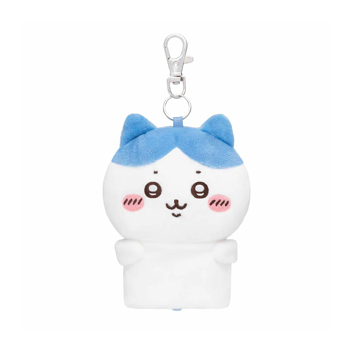 ちいかわ ぬいぐるみキーカバー（ハチワレ） - Image 5