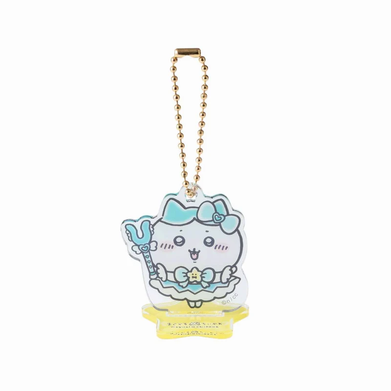 まじかるちいかわ アクスタにもなるホログラムアクリルキーホルダー(ハチワレ)