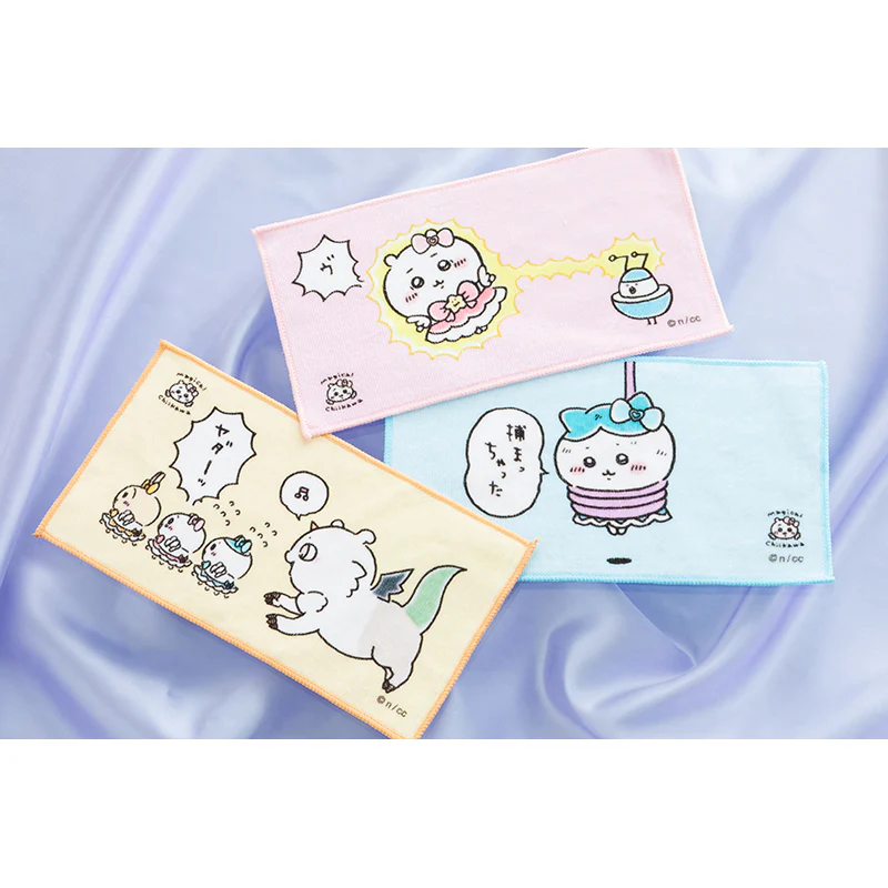 まじかるちいかわ 3枚セットタオル（捕まっちゃった） - Image 2
